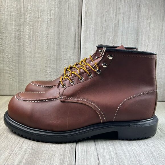 NEW Red Wing 8249 6” Brown Oil Resistant Steel Toe Men’s Size 11.5 EEE Wide - Picture 1 of 10